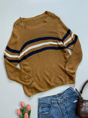 Brown Soft Knit Sweater-Bust 36 to 38