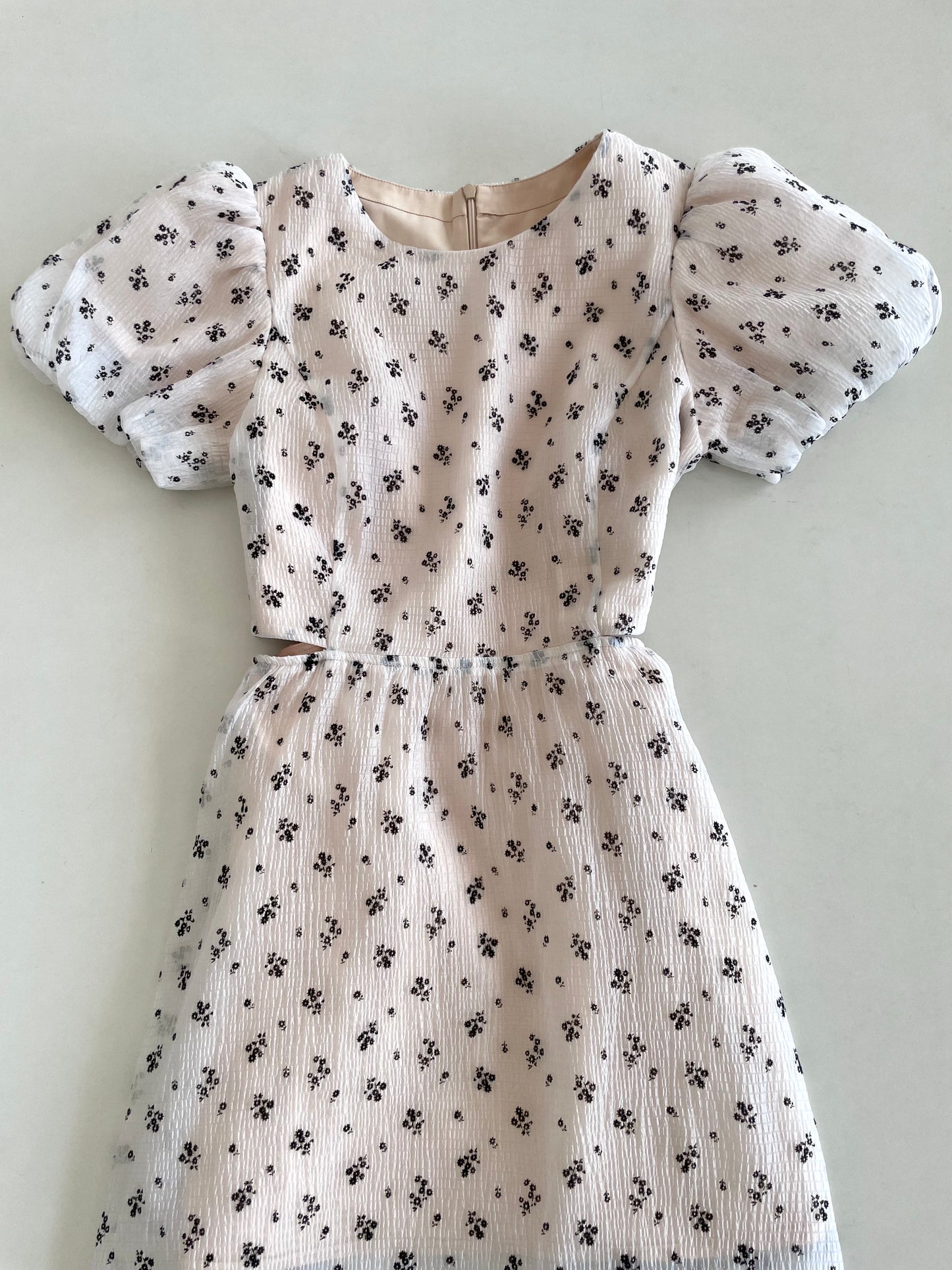 Organza Cutout Dress-Bust 32