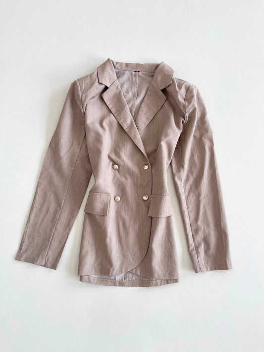 Beige Blazer-Bust 40
