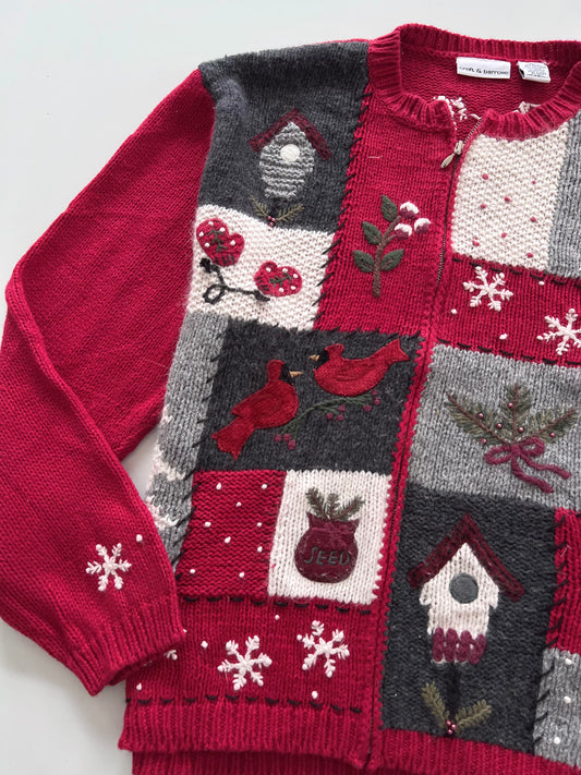 Croft&Barrow Christmas Zipper-Bust 50