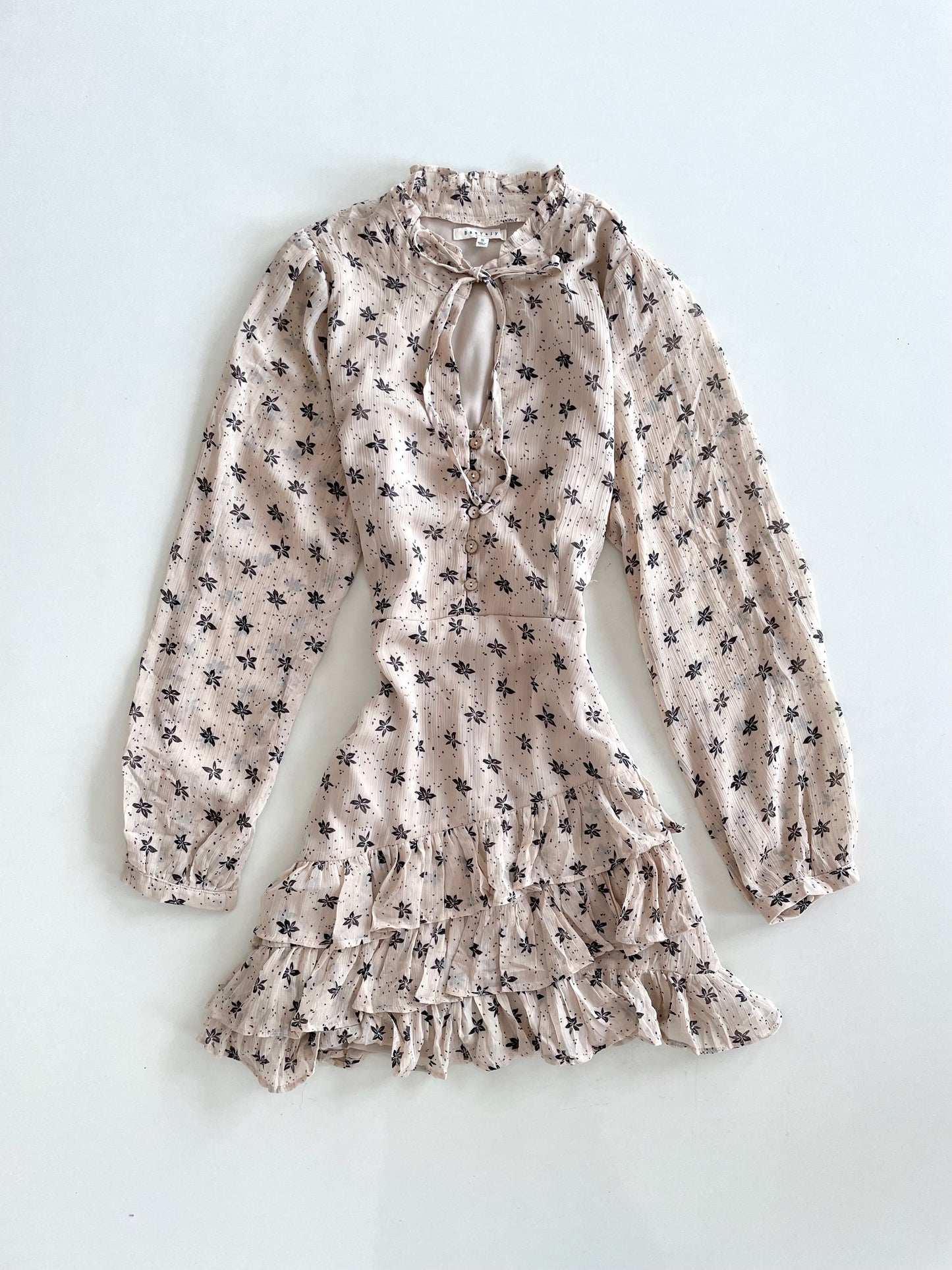 Baevely Ruffle Dress-Bust 36