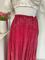 Load image into Gallery viewer, SEQUINS LEHENGA - WAIST 34
