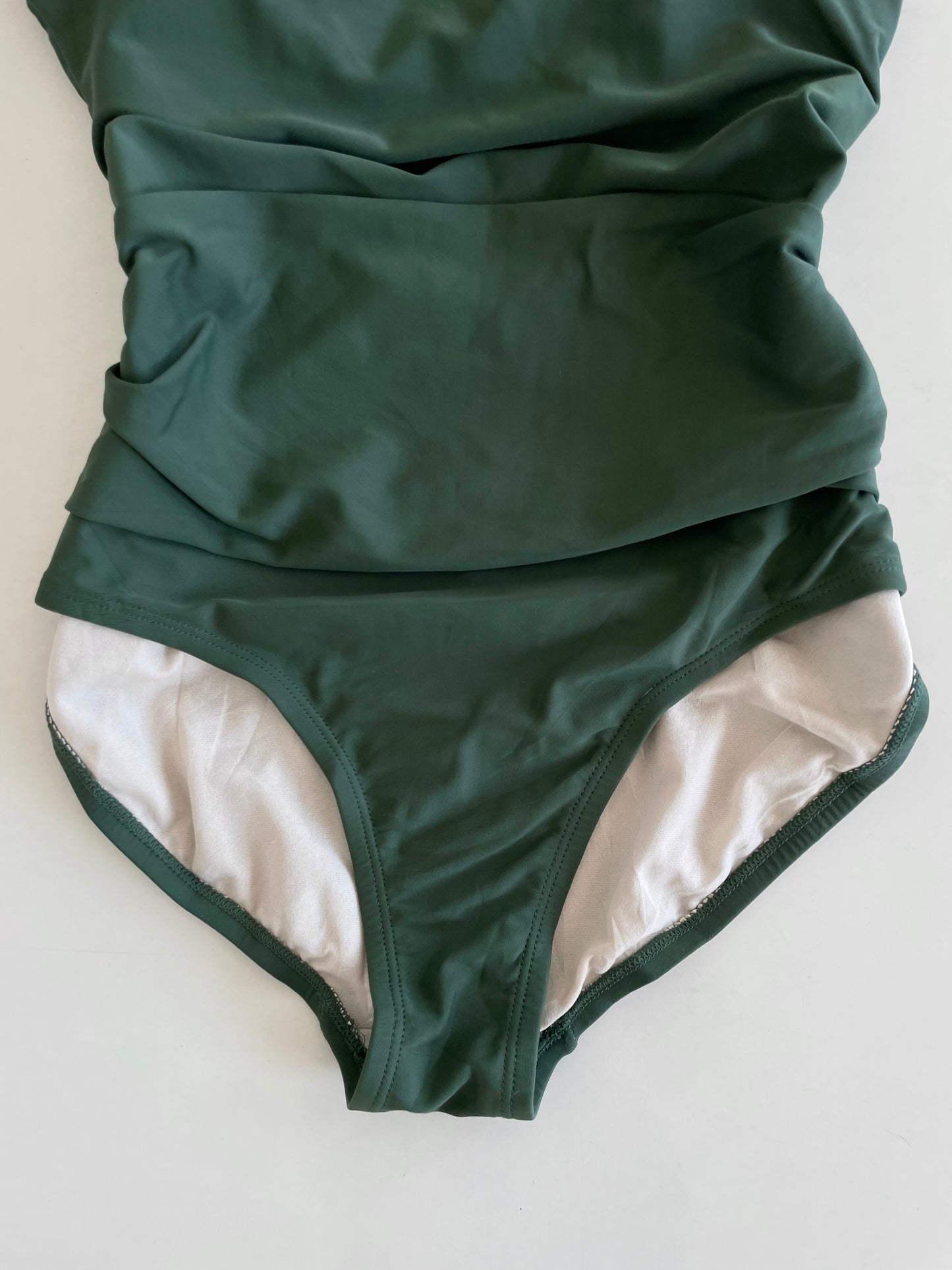 Forest Green Swimsuit-Bust 34