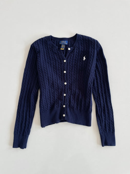 Ralph Lauren 100% Cotton Vintage Cardigan-Bust 30 to 32