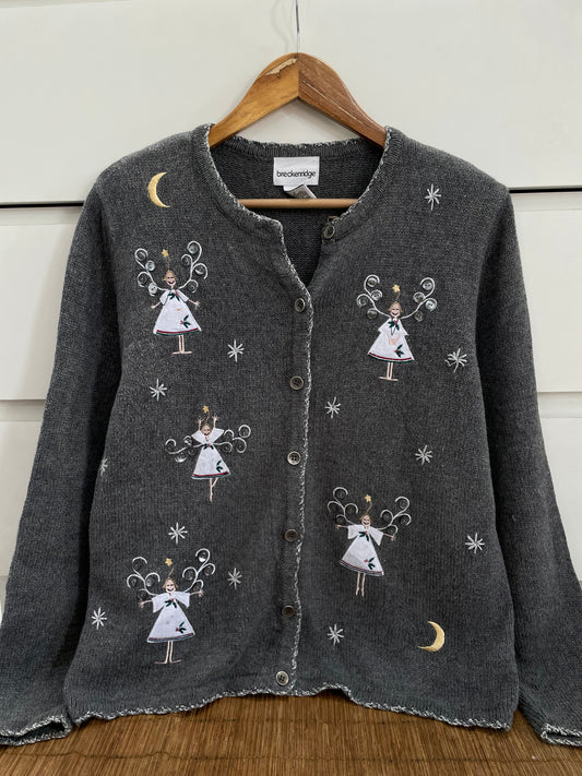 Breckenridge Embroidered Vintage Sweater-Bust 42