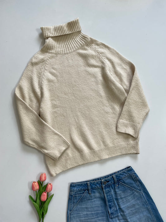 CHUNKY SOFT HIGHNECK SWEATER BUST-40 to 46