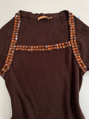 Belldini Embellished Top-Bust 32 to 36