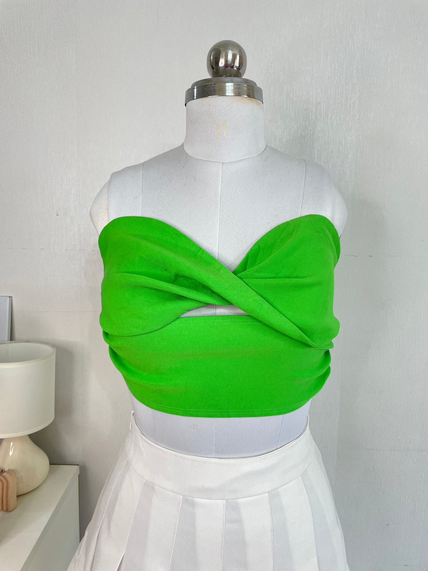 ASOS DESIGN SOFT GREEN TOP - BUST 36