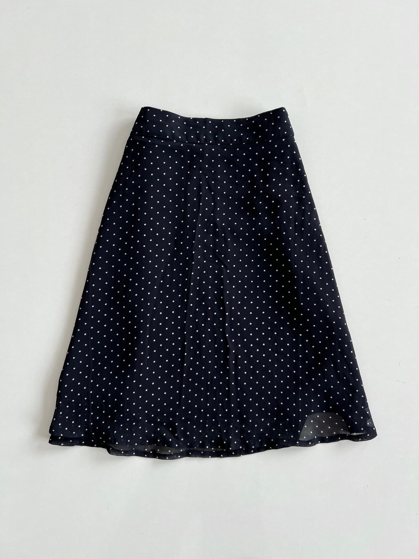 Camaieu Polka Dot Vintage Skirt-Waist 30 to 34