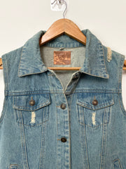 Creative Denim Vest-Bust 34