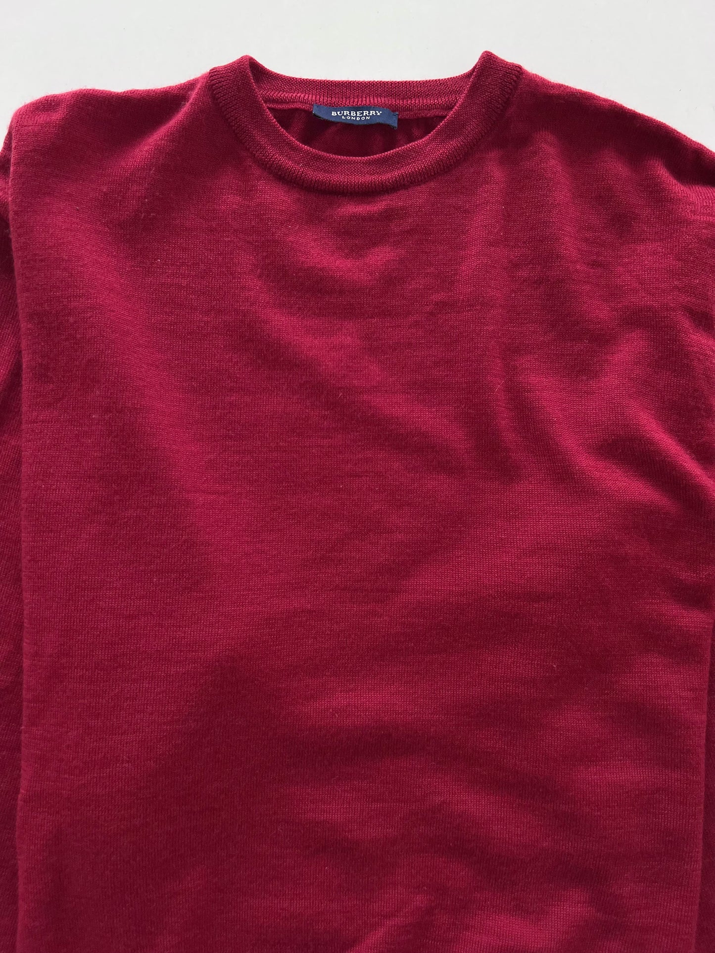 Burberry Vintage Pure Wool Sweater-Bust 48