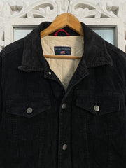 Super Thick Corduroy Puffer Shacket-Chest 44