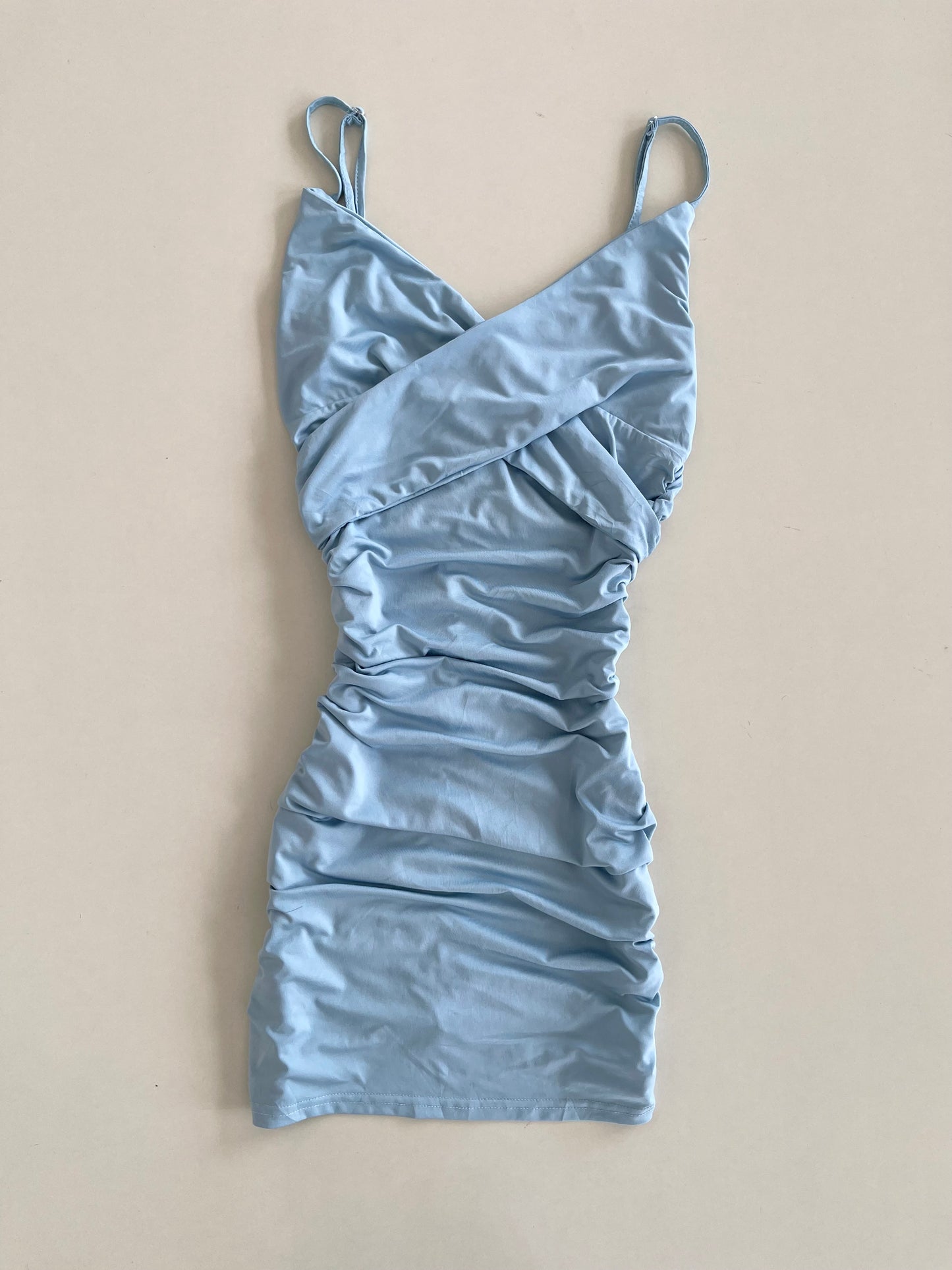 Baby Blue Dress-Bust 34 to 36