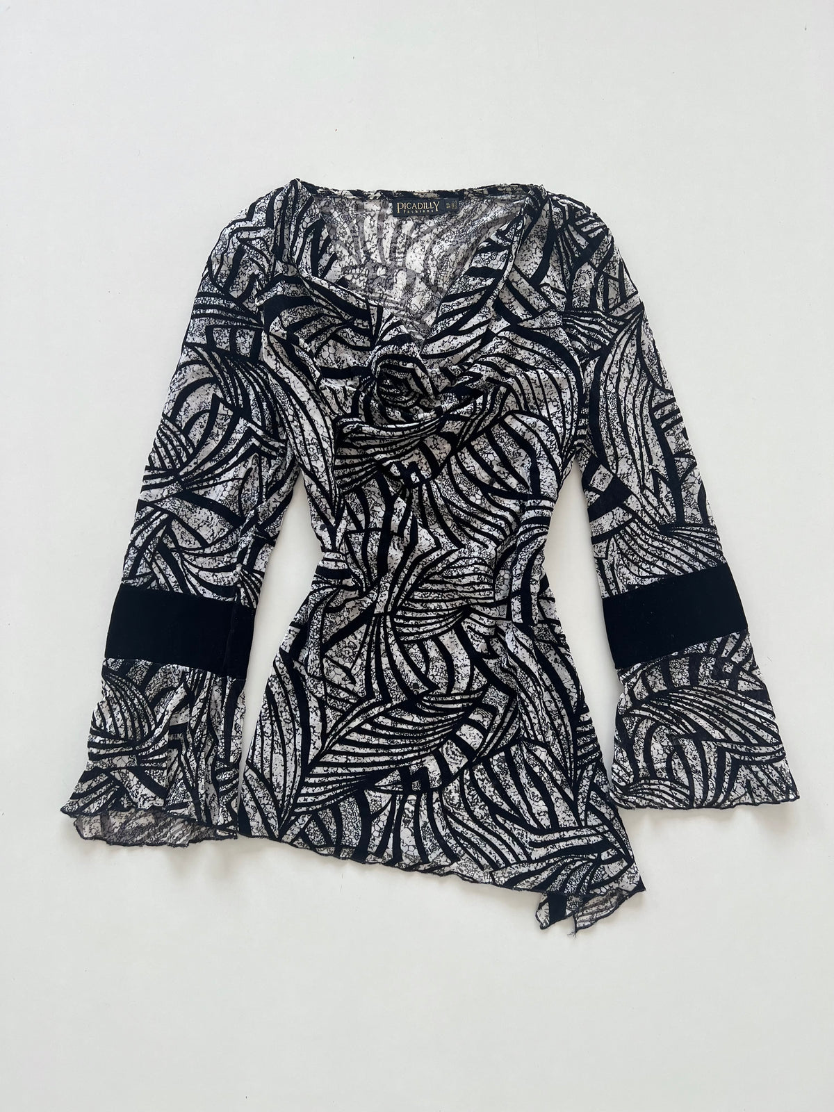 Picadilly Semi Sheer Top-Bust 40