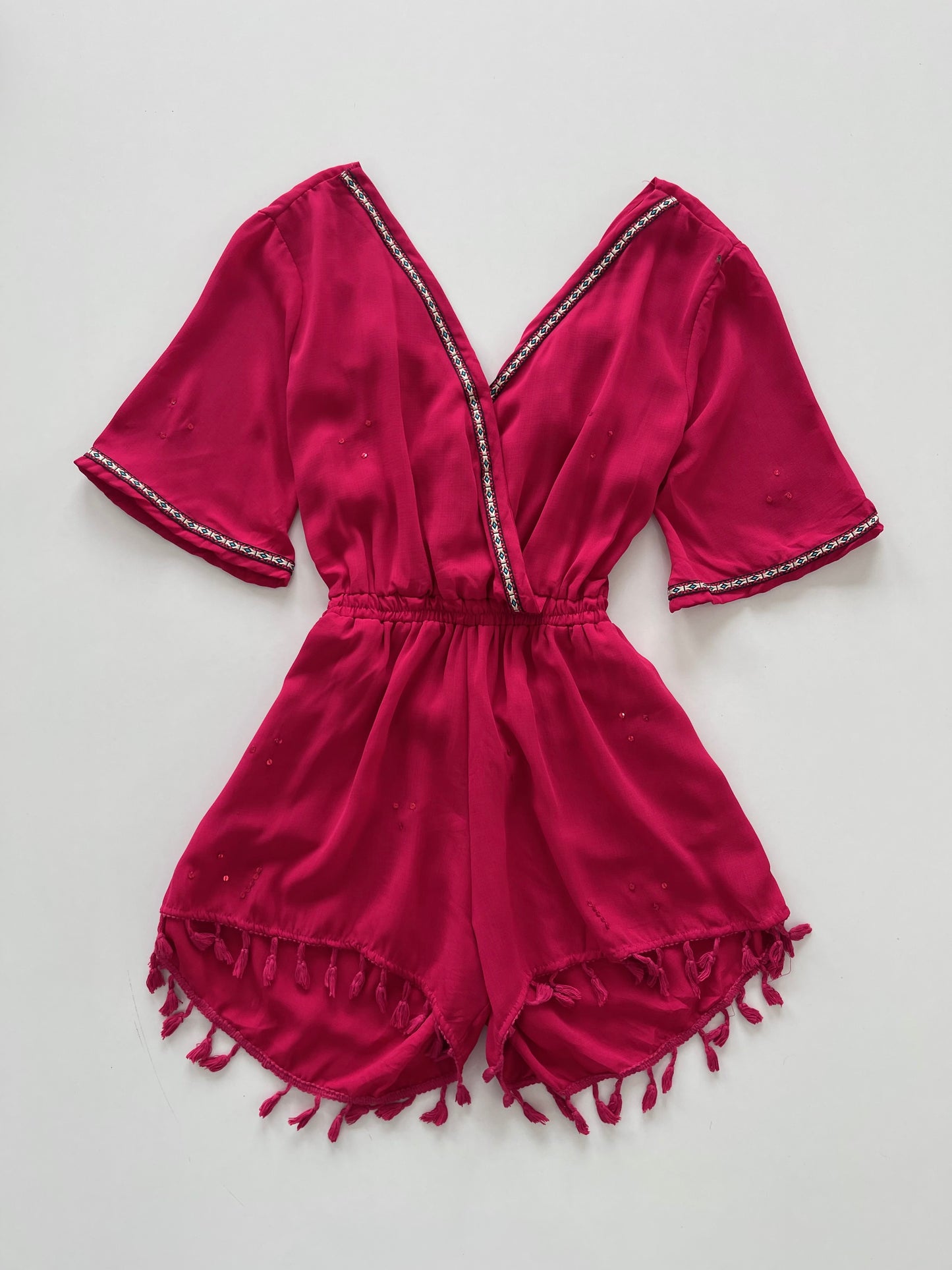 Red Romper-Bust 34 to 36