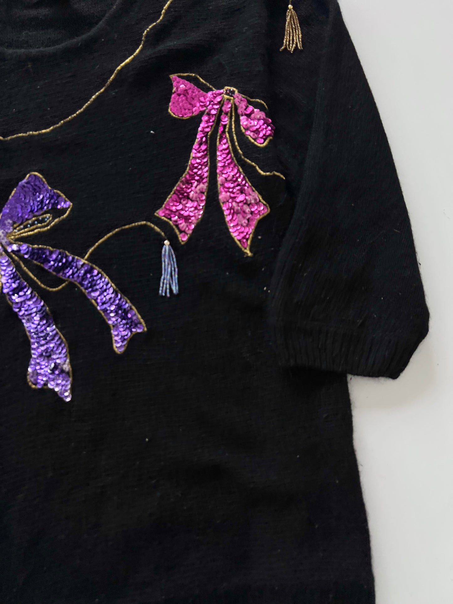Work In Progress Hand Embroidered Sweater-Bust 42