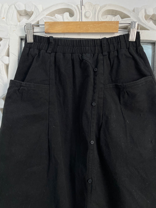Denim Long Skirt-Waist 26 to 26