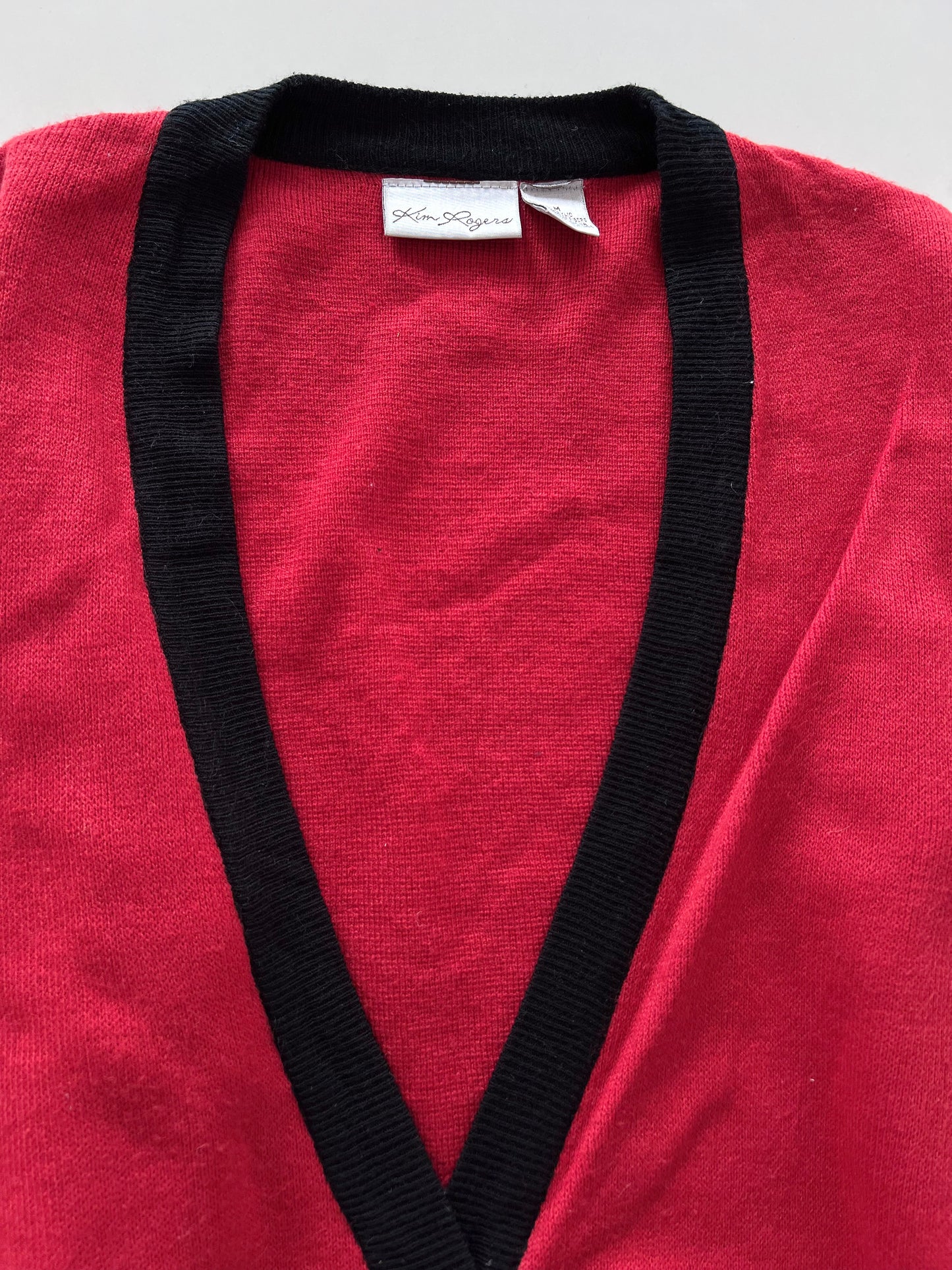 Kim Rogers Embroidered Sweater-Bust 46