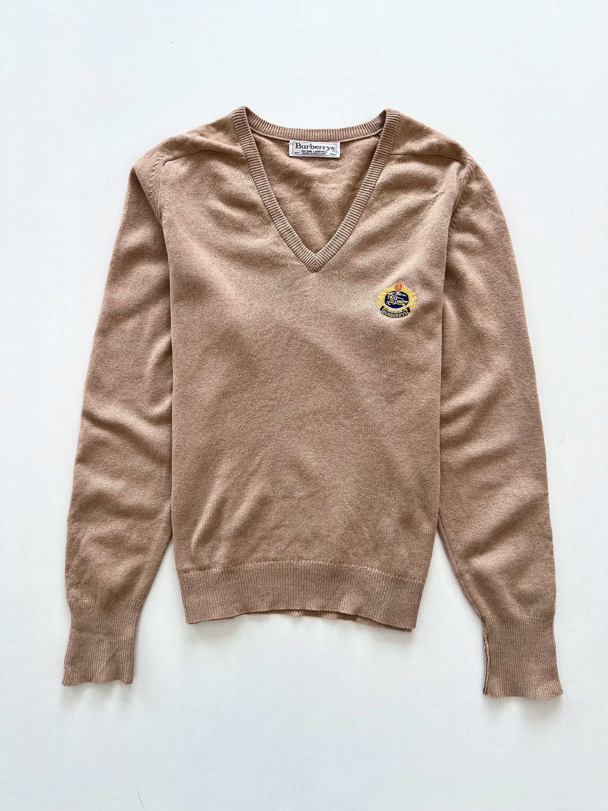 Burberry 100%Pure Wool Vintage Sweater-Bust 44