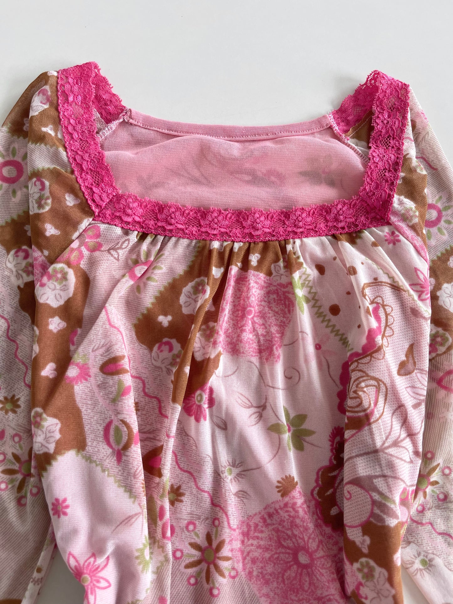 Vintage Lace Top-Bust 40 to 42