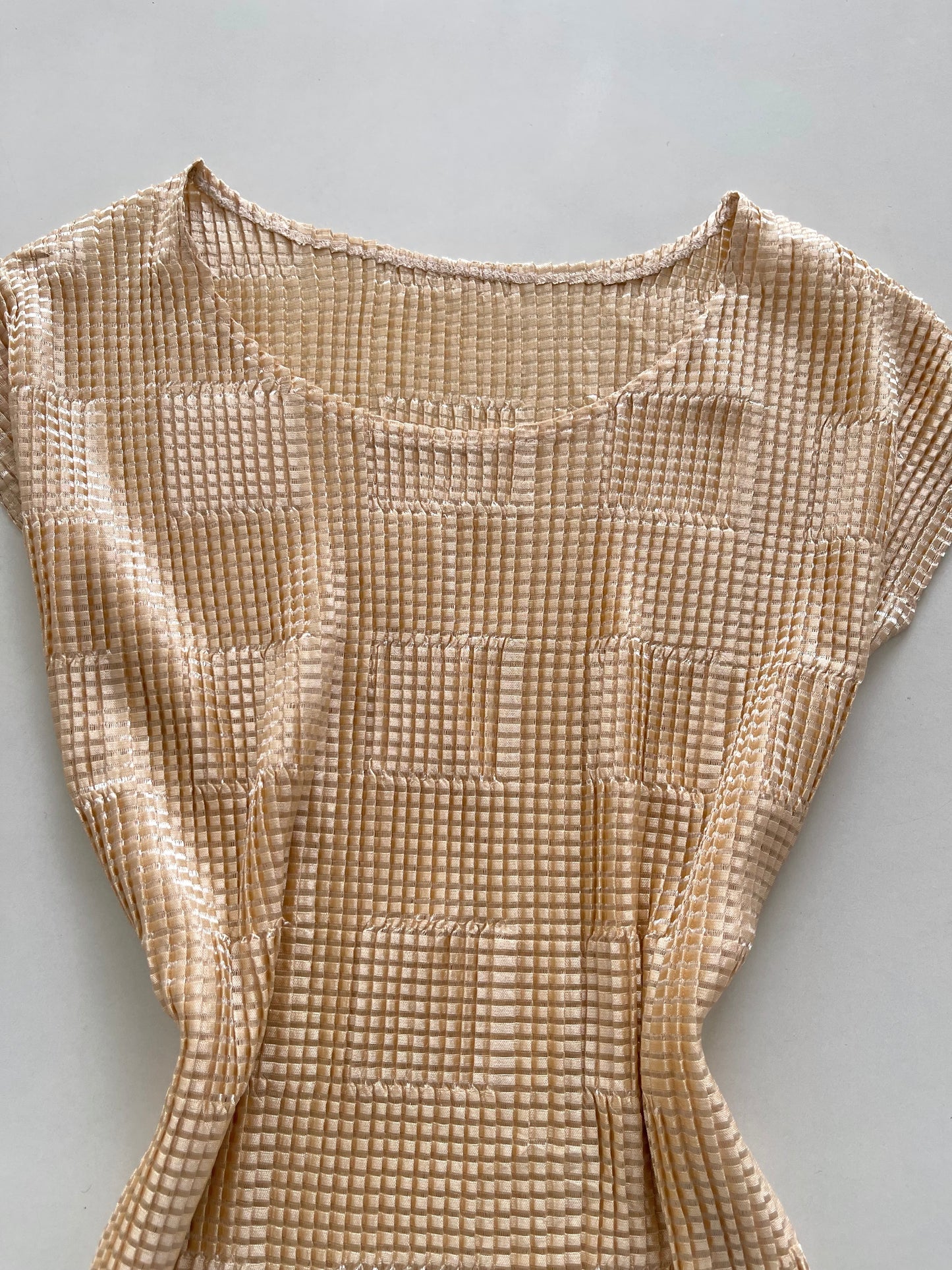 Waffle Vintage Top-Bust 38 to 40