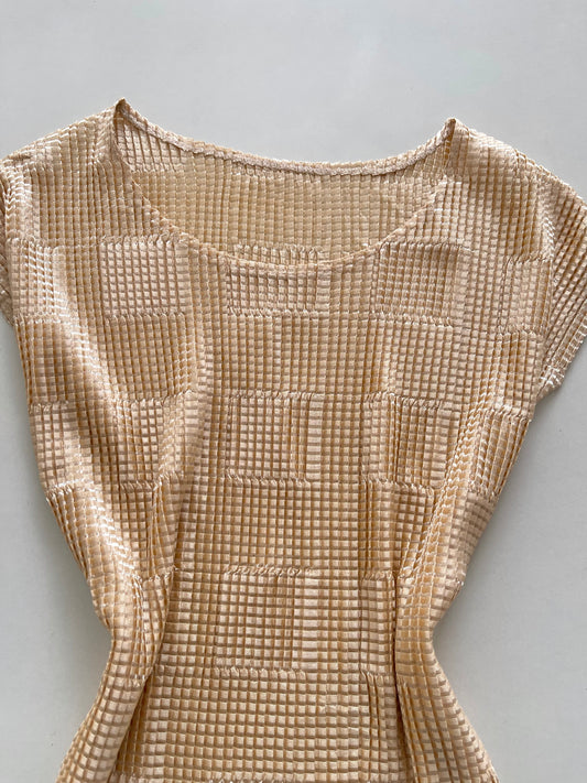 Waffle Vintage Top-Bust 38 to 40