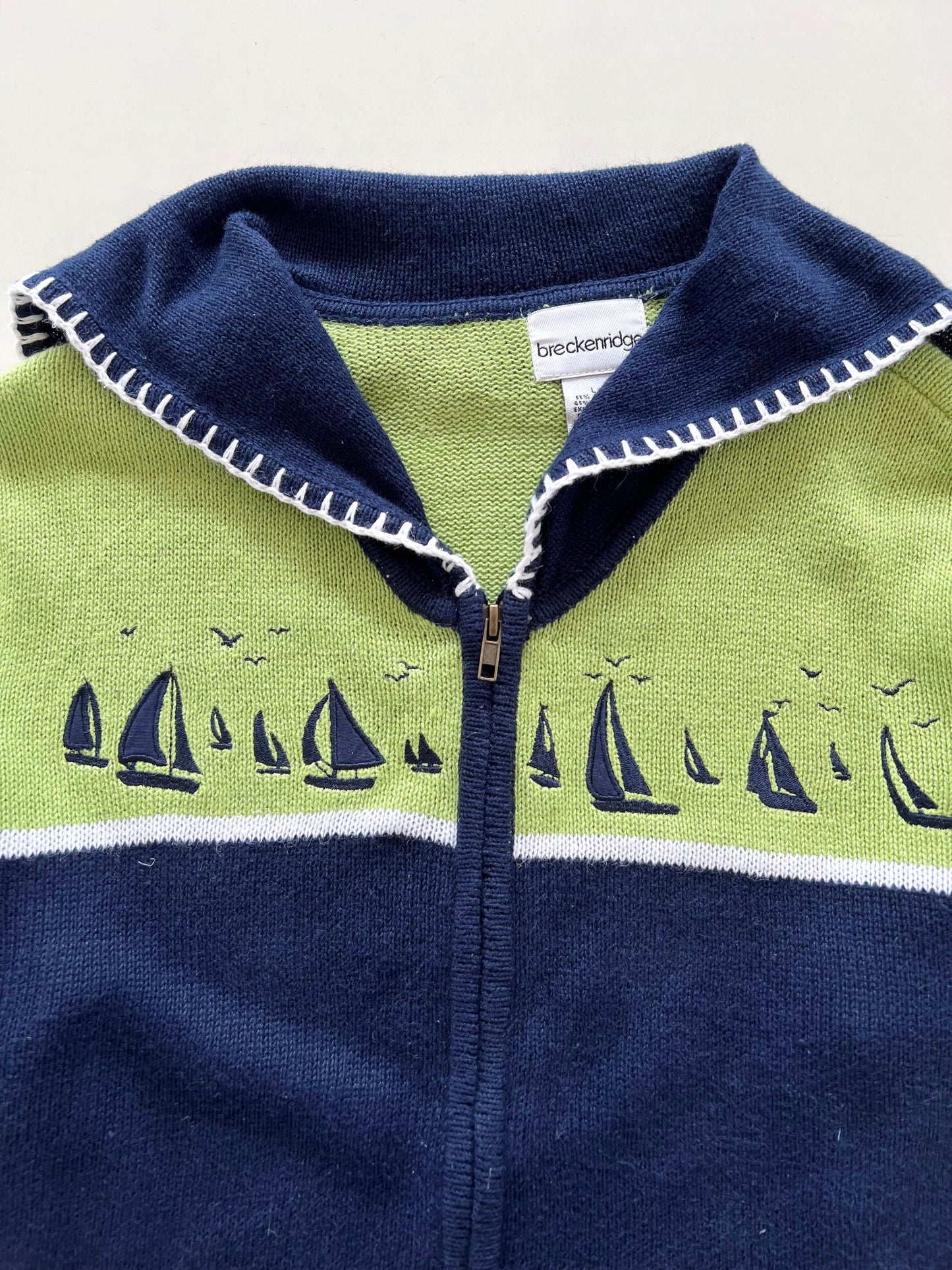 Breckenridge Embroidered Zipper-Bust 48