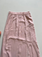 Load image into Gallery viewer, VERO MODA BLUSH PINK SLIT SKIRT - WAIST 32 to 38
