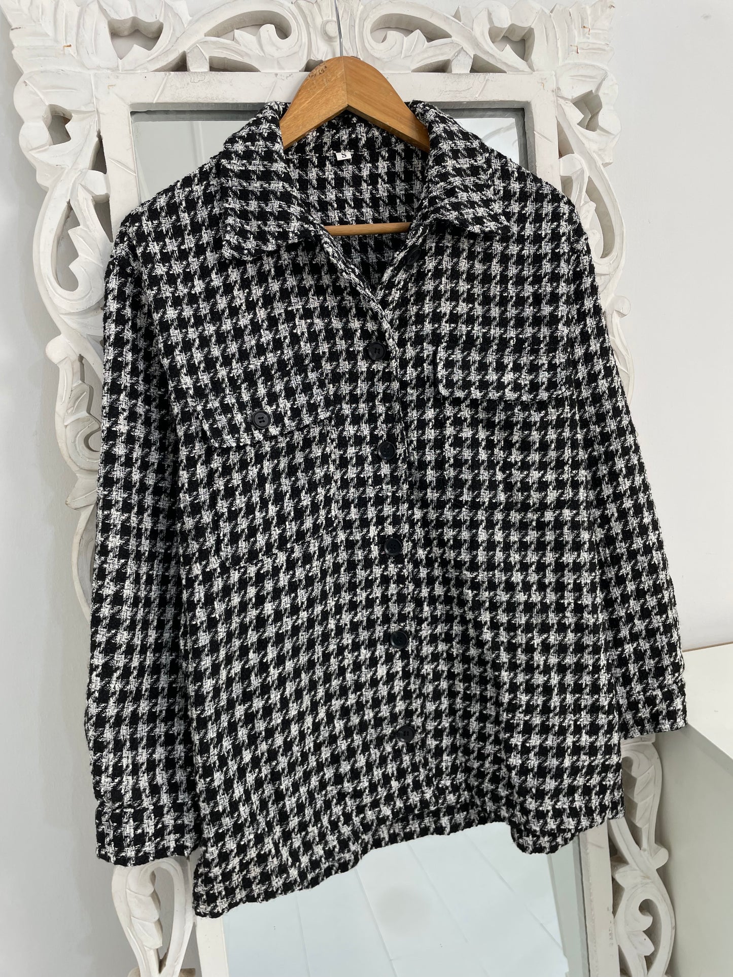 Tweed Thick Shacket-Chest 40