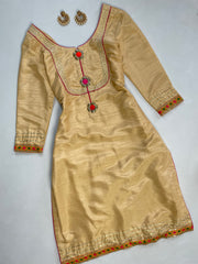 Flower Brooch Kurti-Bust 40