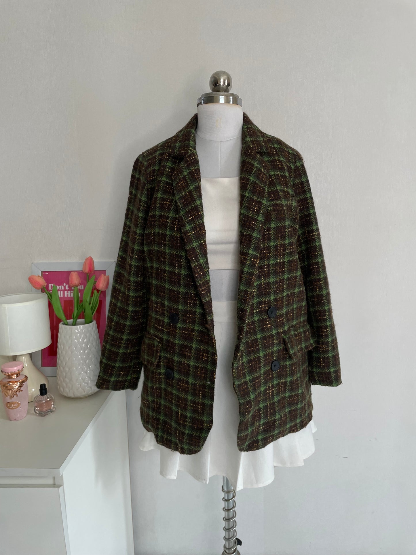 X-OULAN TWEED BLAZER- BUST 38