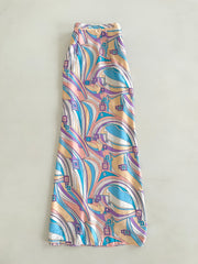 Vintage Pastel Skirt - Waist 24 to 26