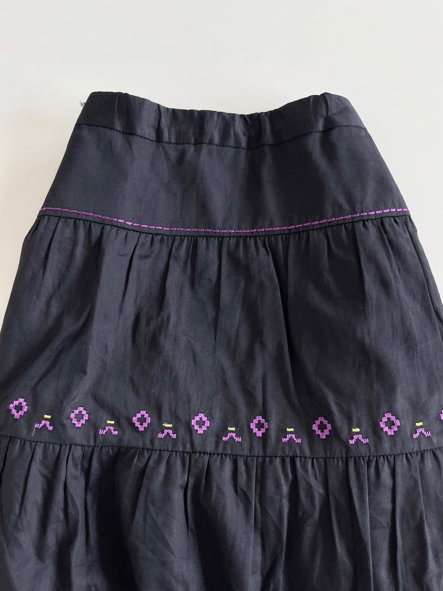 Zucca Embroidered Skirt-Waist 30
