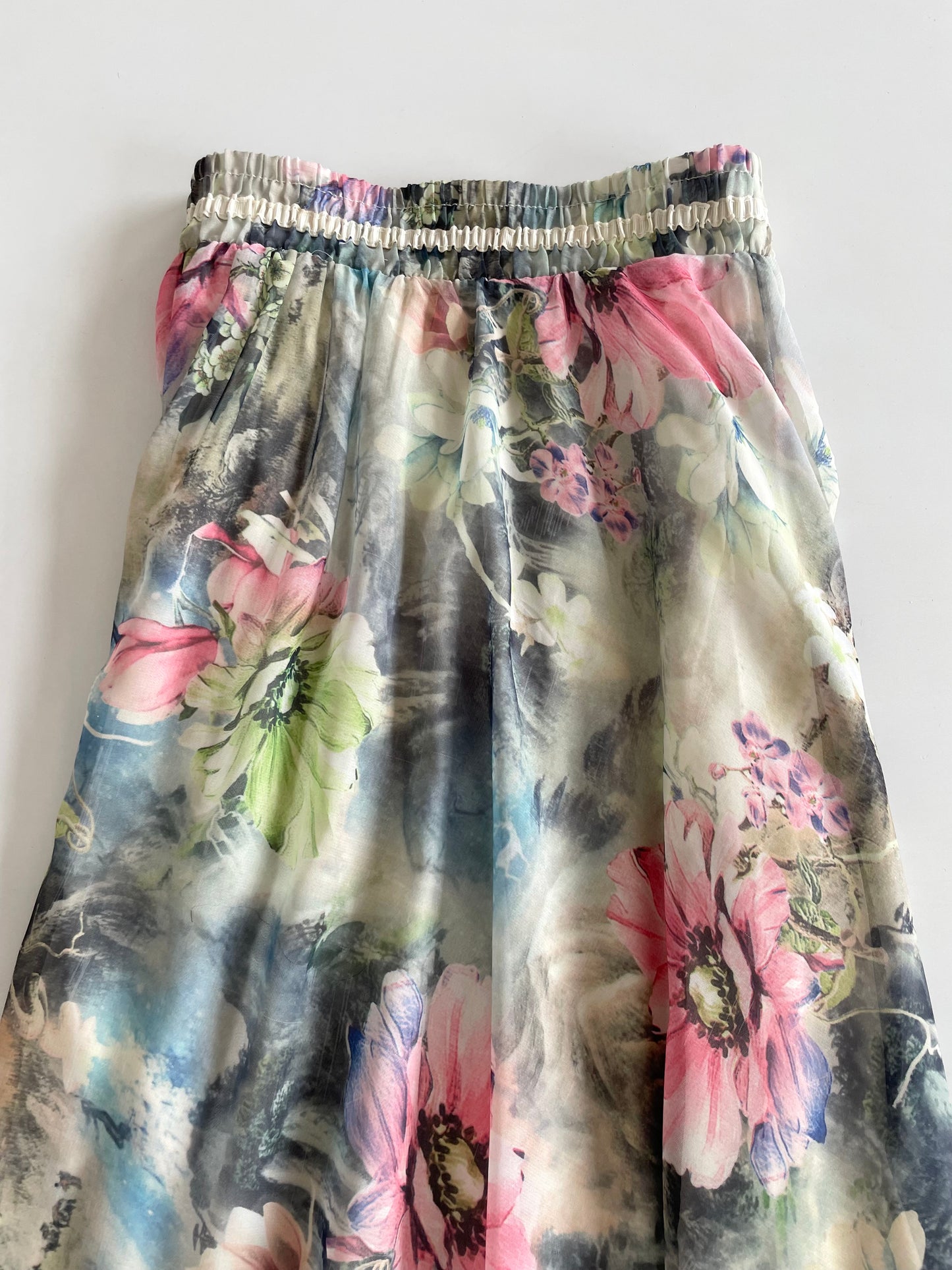 Pastel Garden Skirt-Waist 28 to 34