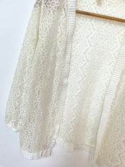 Sheer Lace Top-Bust 38 to 40