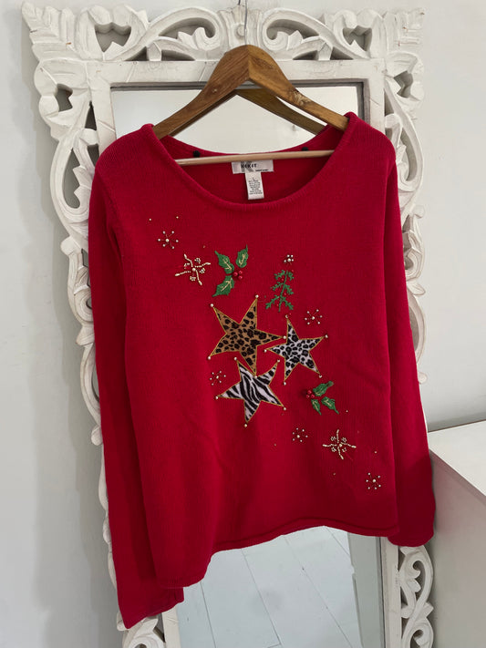 KIKIT Embroidered Sweater-Bust 42