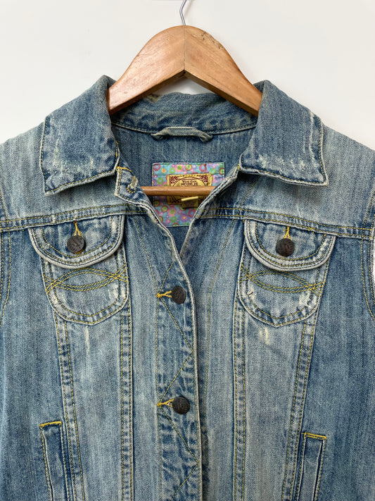 Fashion & Coup Denim Vest-Bust 34