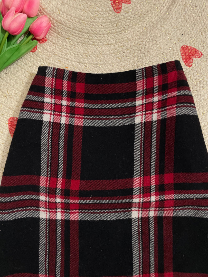 Talbots Plaid Skirt - Waist 30