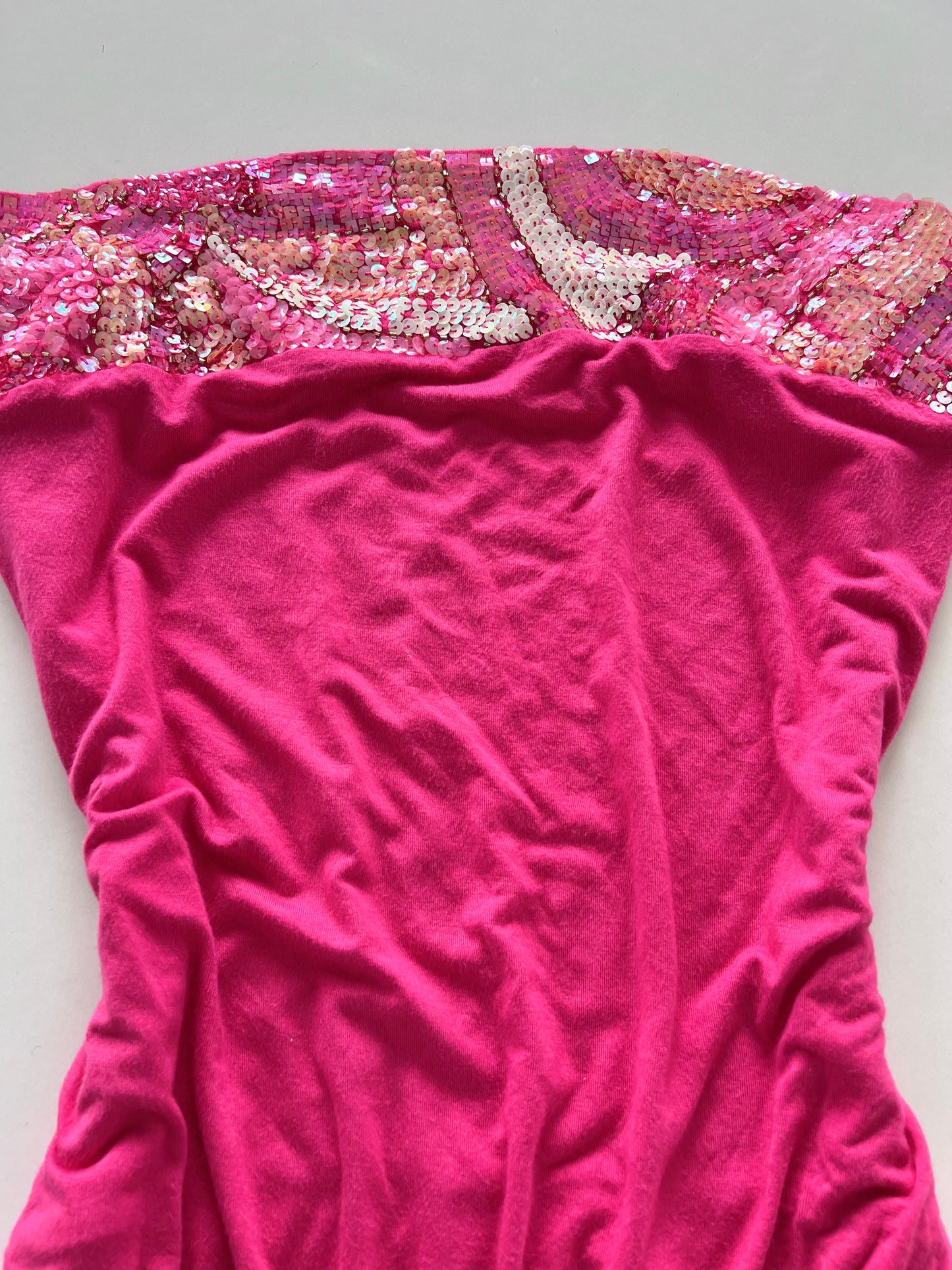 Next Sequin Tube Top-Bust 42