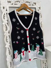 Holiday Editions Christmas Sweater Vest-Bust 44