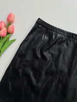 Load image into Gallery viewer, DOROTHY PERKINS SNAKESKIN LEATHER SKIRT - WAIST 28 TO 30
