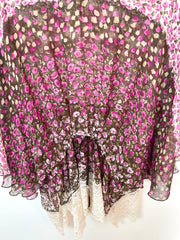 Sheer Vintage Top-Bust 44