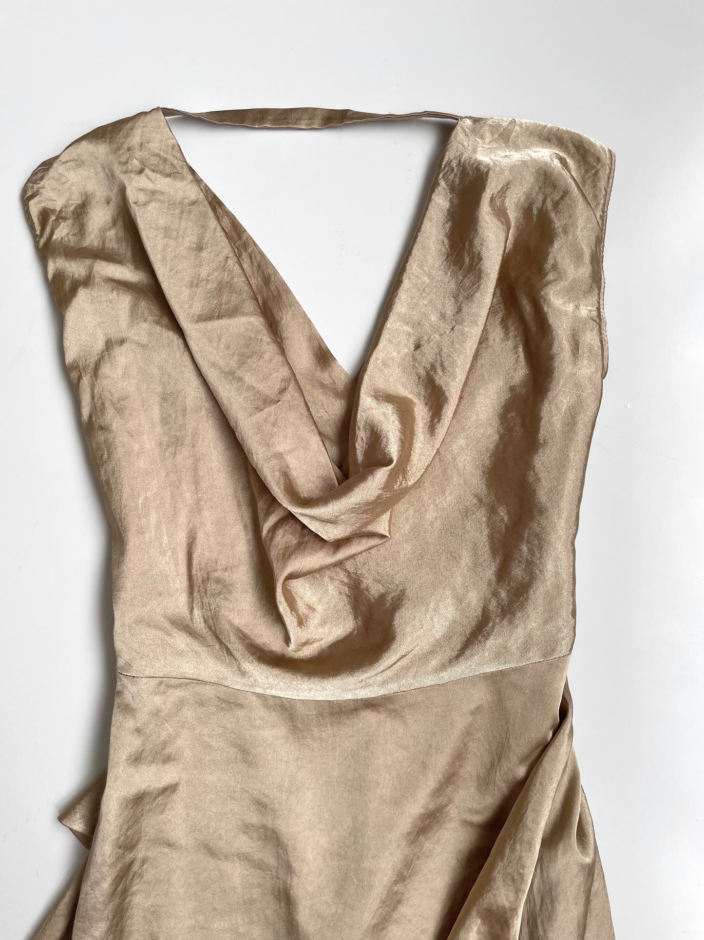 Satin Vintage Dress-Bust 40 to 42