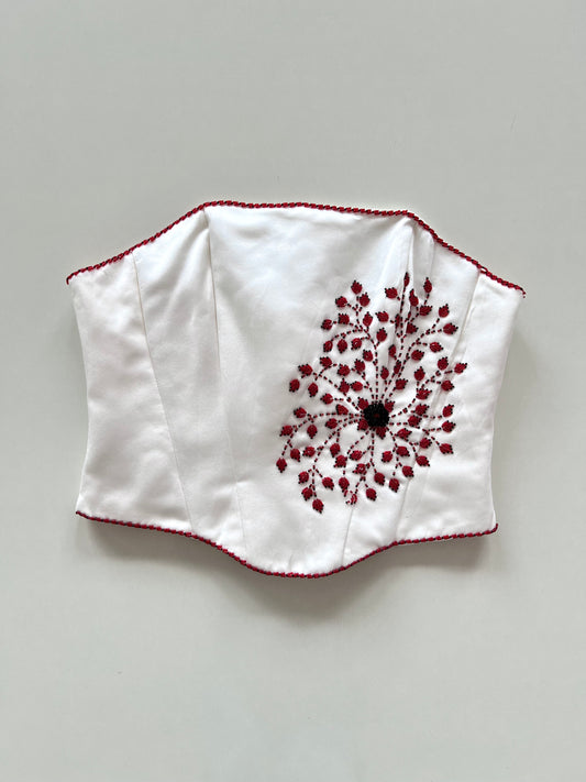 Rosalina Embroidered Corset Top-Bust 38