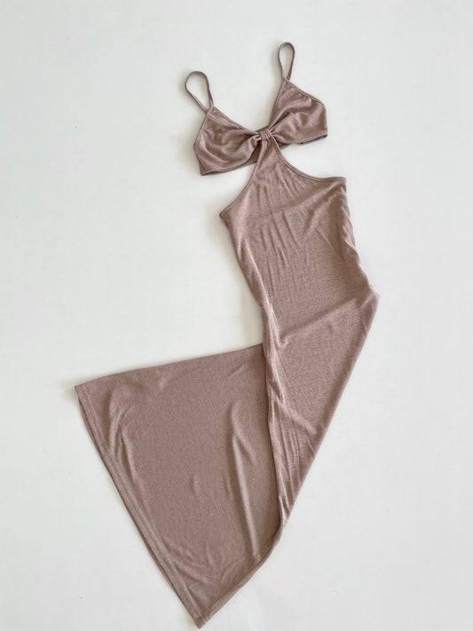 Cutout Slip Dress-Bust 30 to 34