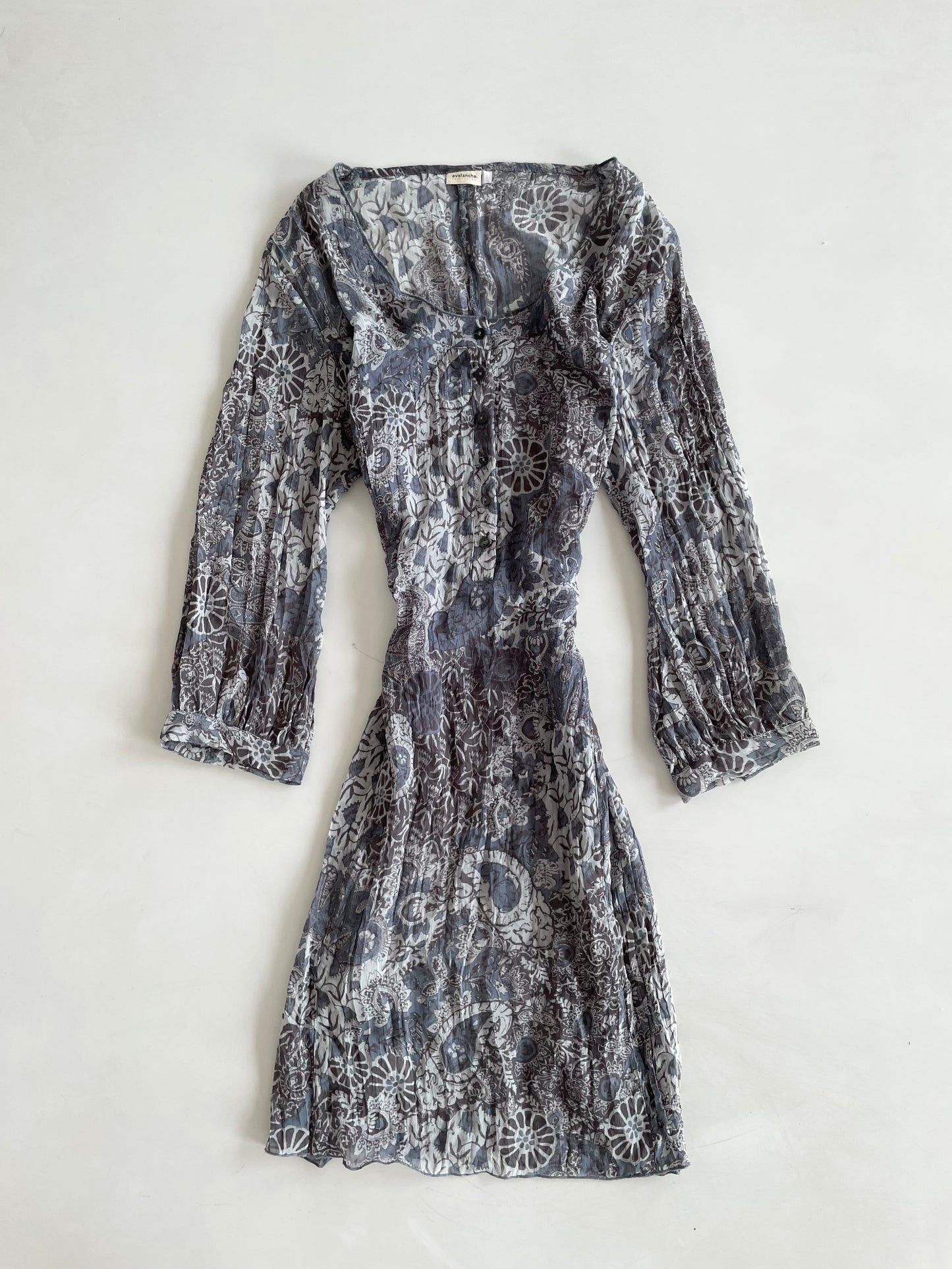Avalanche Sheer Dress- Bust 40
