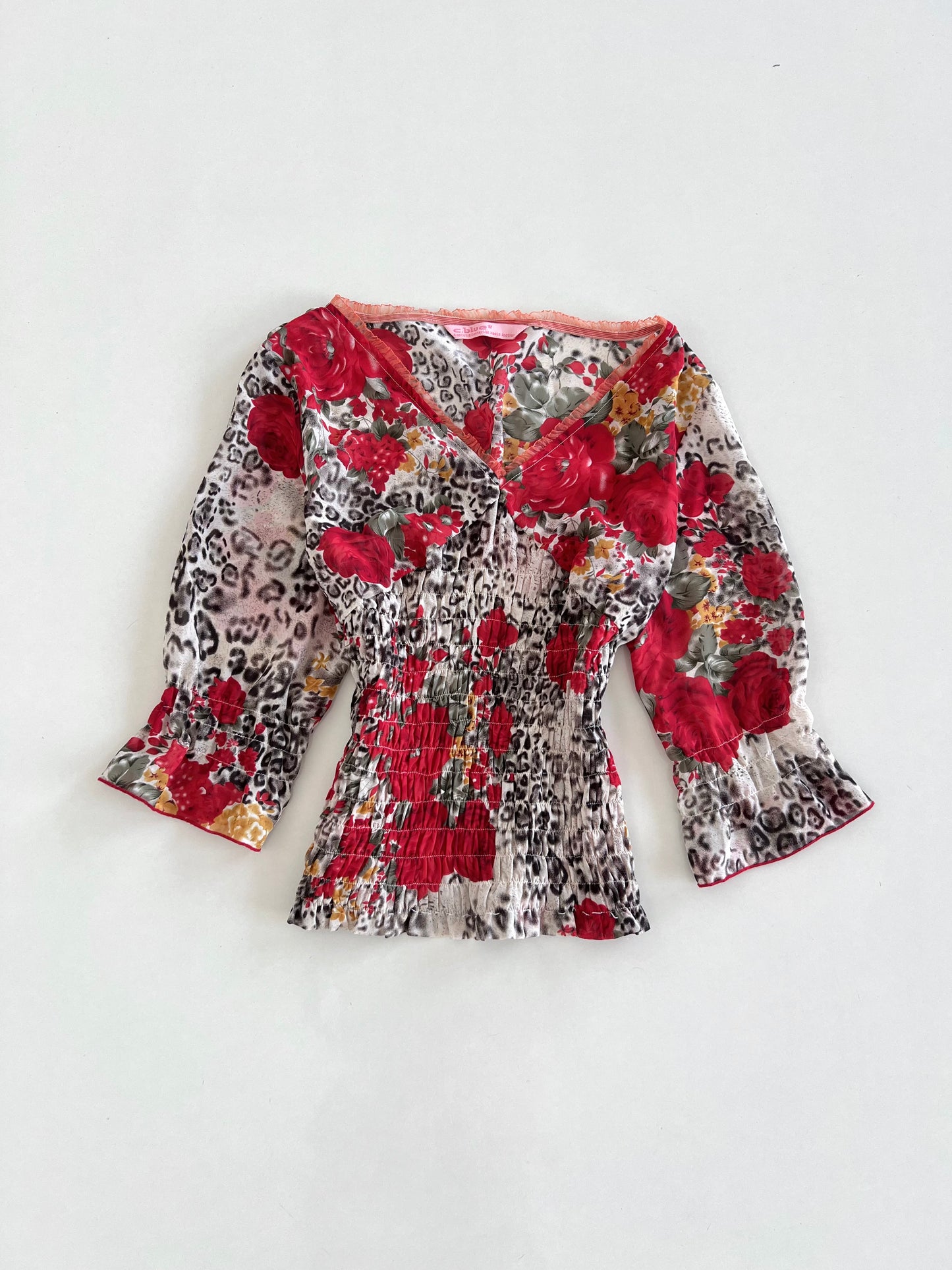 Vintage Sheer Top-Bust 34 to 36