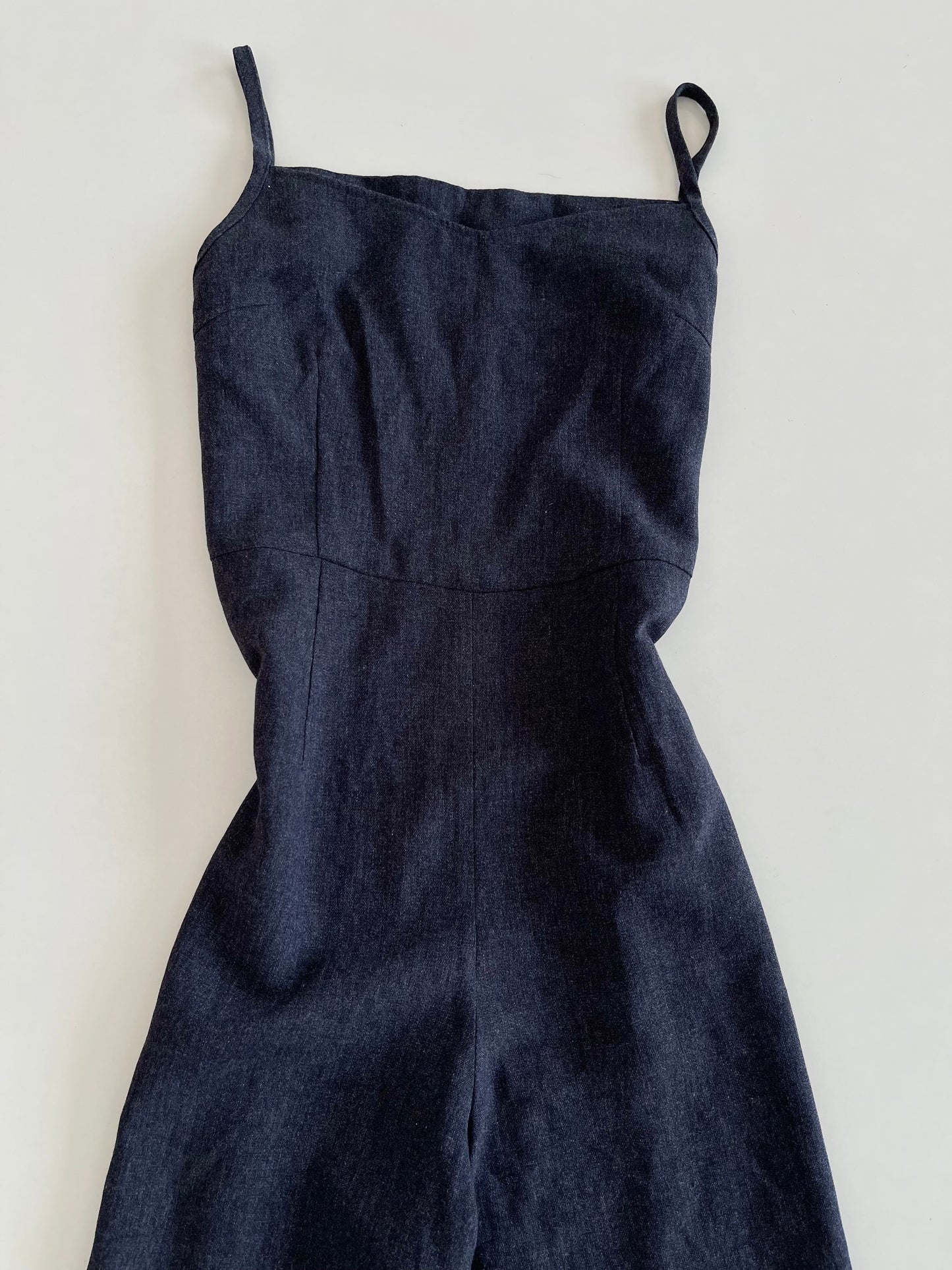 Basic Black Jumpsuit-Bust 38