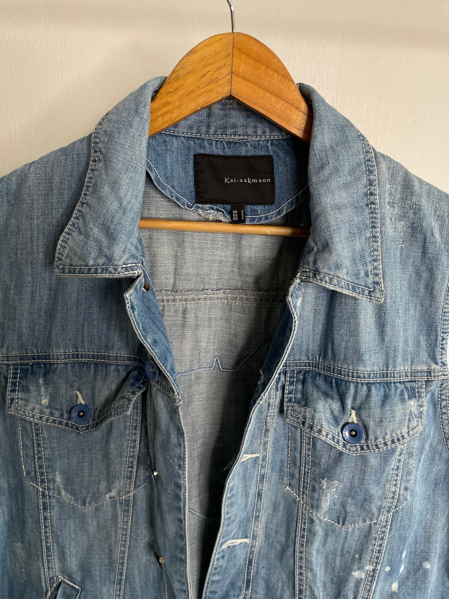 KAI - AAKMANN DENIM JACKET - BUST 38