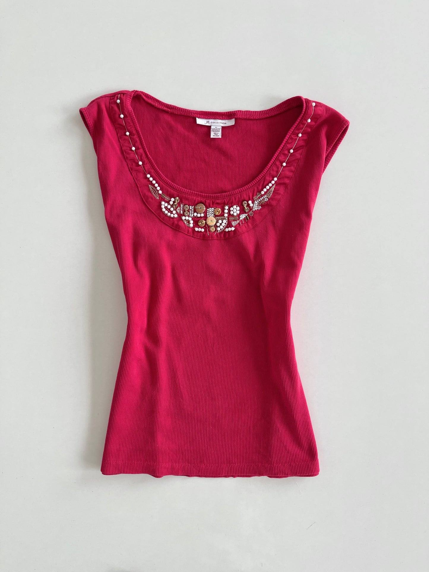 JM Cotton Embroidered Top-Bust 46 to 48
